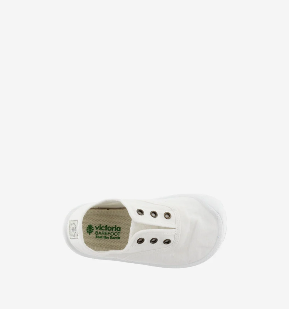 Bosco barefoot inglesa lona drec victoria Blanco - Imagen 3