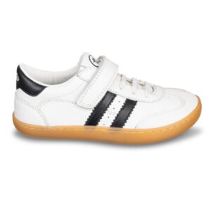 Chetto zapatilla casual blanco doble tira negra