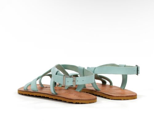 Sandalias barefoot handcrafted Natur II Waals Azul - Imagen 3