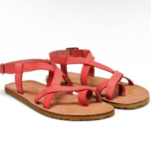 Sandalias barefoot handcrafted Natur II Waals Coral