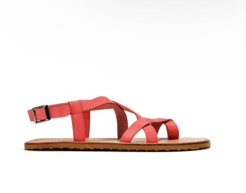 Sandalias barefoot handcrafted Natur II Waals Coral - Imagen 2