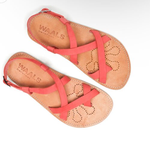 Sandalias barefoot handcrafted Natur II Waals Coral - Imagen 5