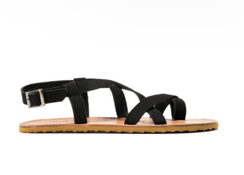 Sandalias barefoot handcrafted Natur II Waals negra - Imagen 3