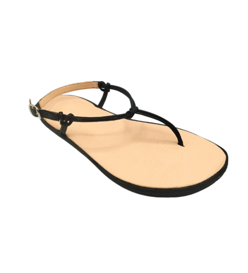 Sandalias coqueflex micropelle negra - Imagen 3