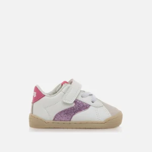 Free Baby Zapatillas Mustang blanco/rosa brilli