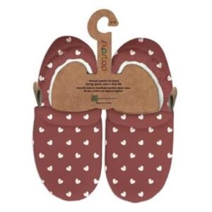 Booties slip stop corazones