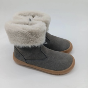 Bota barefoot gris coqueflex