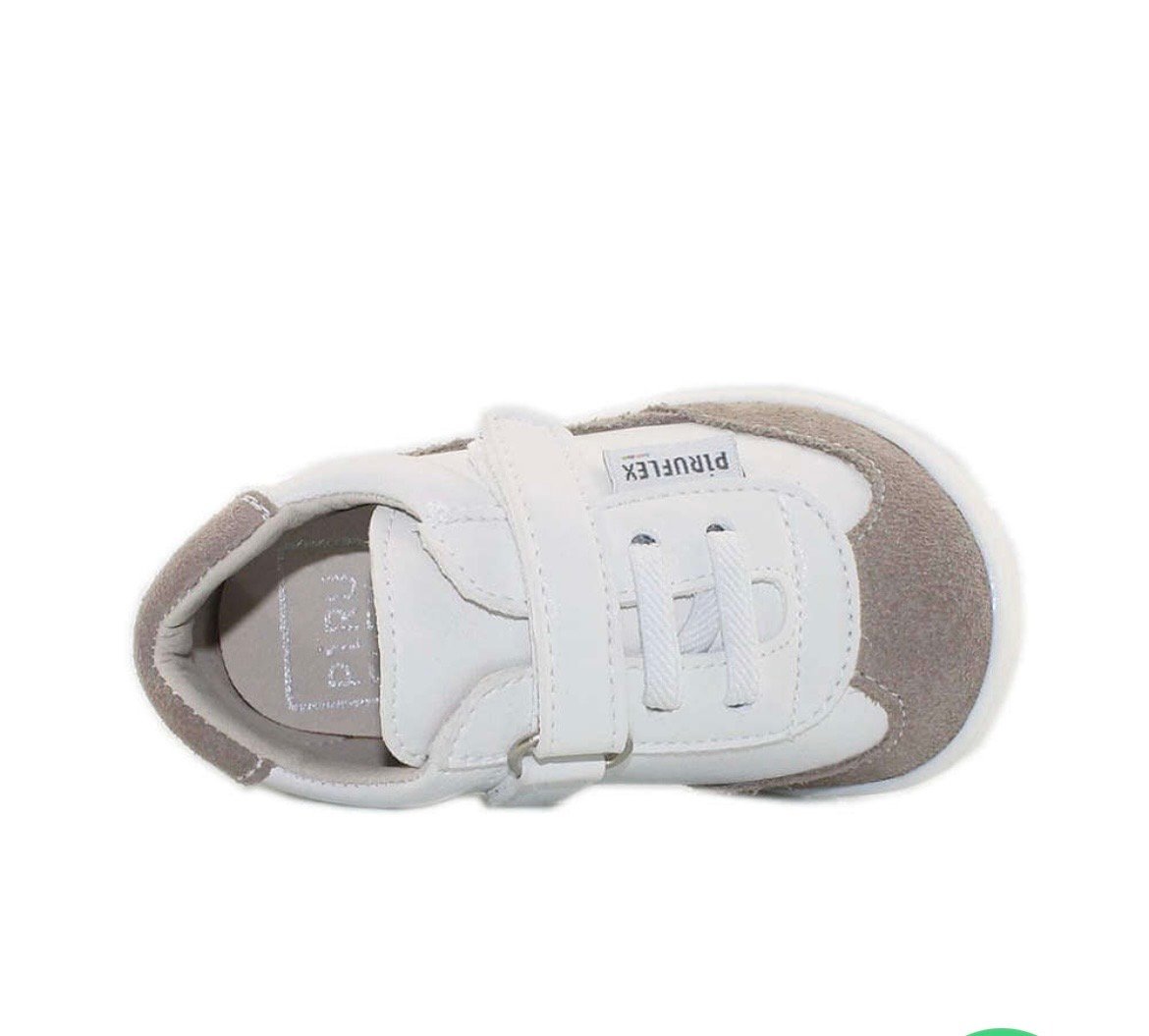 Zapatilla Piruflex blanca-niquel - Imagen 2