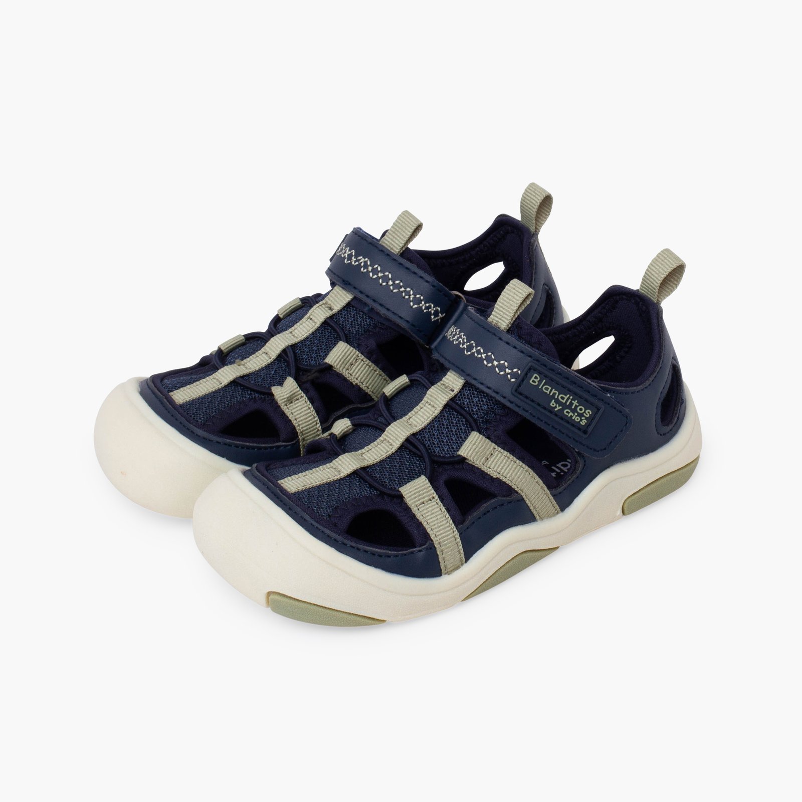 Sandalias olimpo Blanditos azul marino - Imagen 2