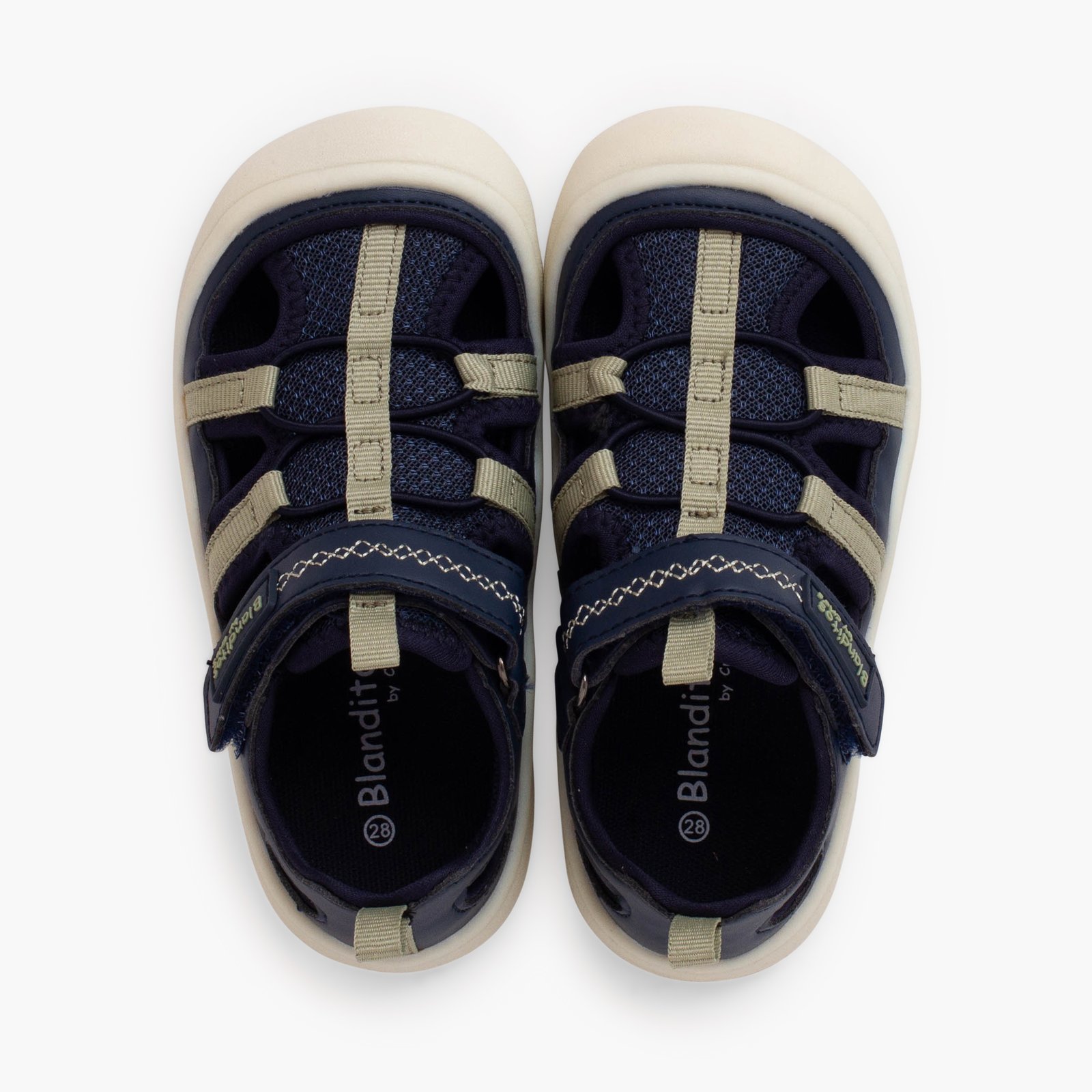 Sandalias olimpo Blanditos azul marino - Imagen 3