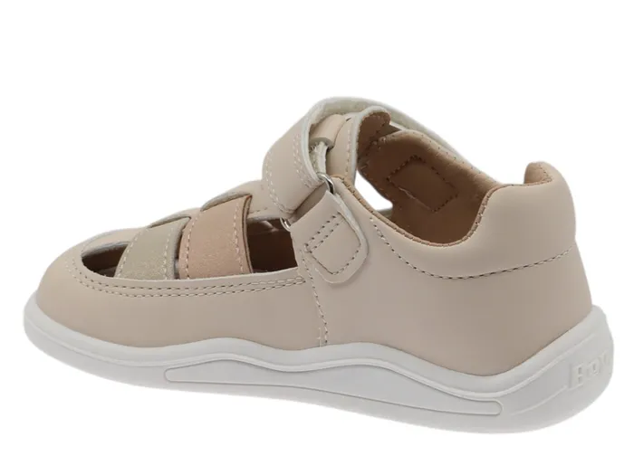 Sandalia Beppi beige/rosa con luces LED - Barefoot - Imagen 2