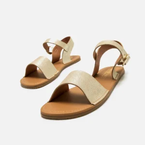 Sandalias Free Cleo Mustang dorada