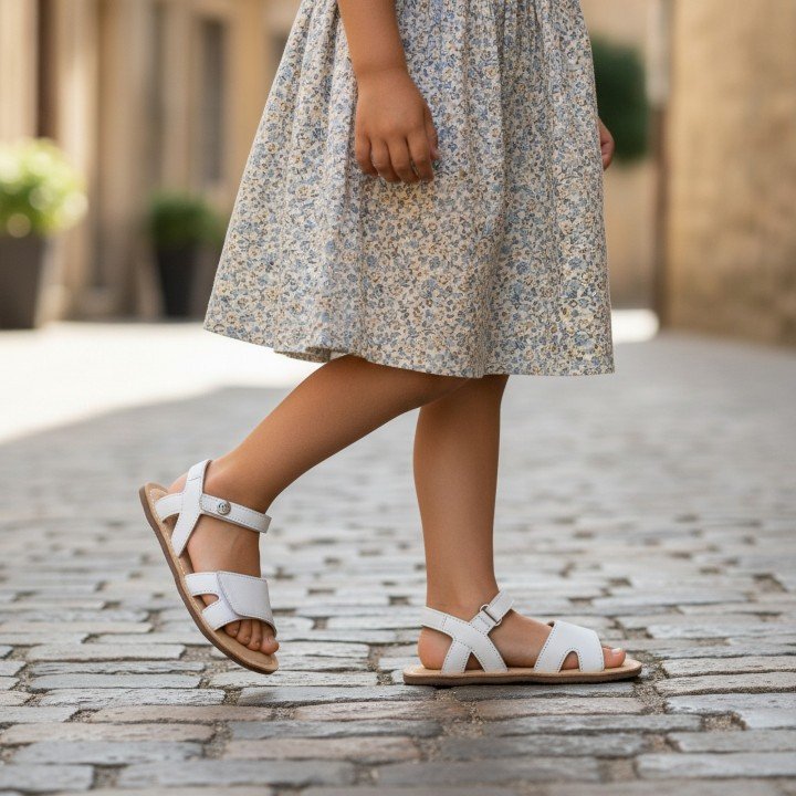 Sandalia chetto blanca - Imagen 6
