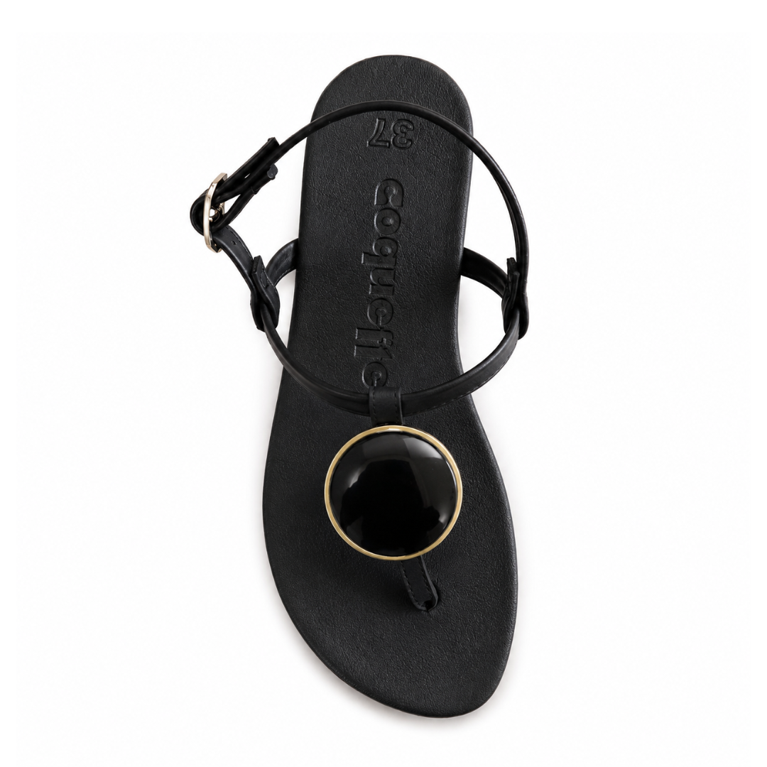 Sandalia Barefoot ORNAMENT GOLD - Coqueflex - Imagen 3