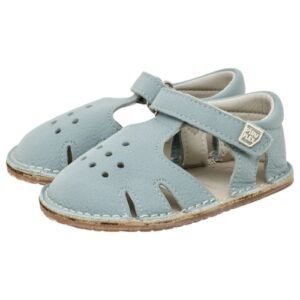 Sandalia barefoot Davinci aquamarina piruflex
