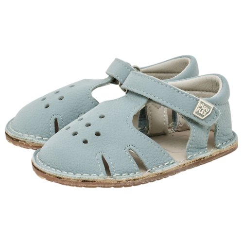 Sandalia barefoot Davinci aquamarina piruflex