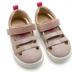 Sandalias cerradas Barefoot Rosa Empolvado Andanines