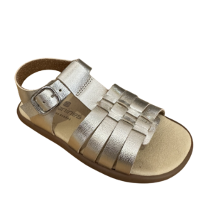 Sandalias romana dorada andanines