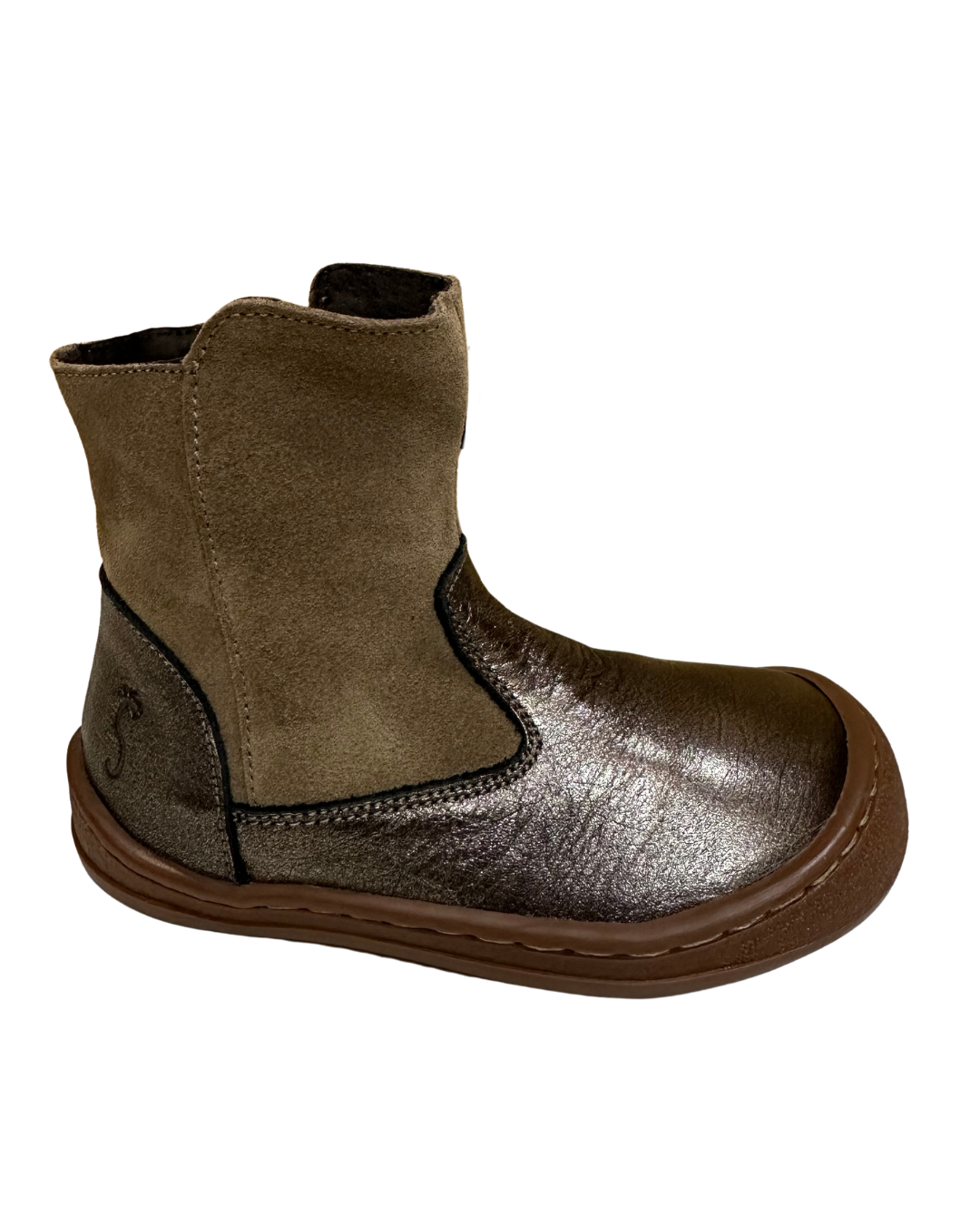 Botín 9070-R FlexiNens CAVA TOPO