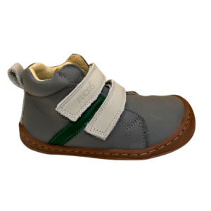 Botín 9013-R FlexiNens gris/verde piel lavanda