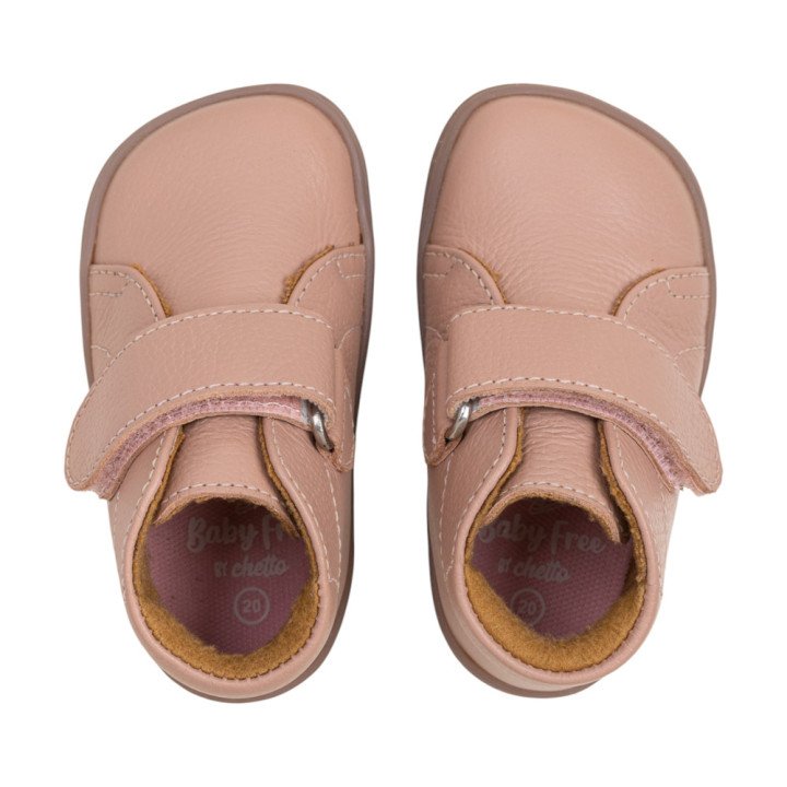 Barefoot Baby Free botita Chetto rosa - Imagen 4